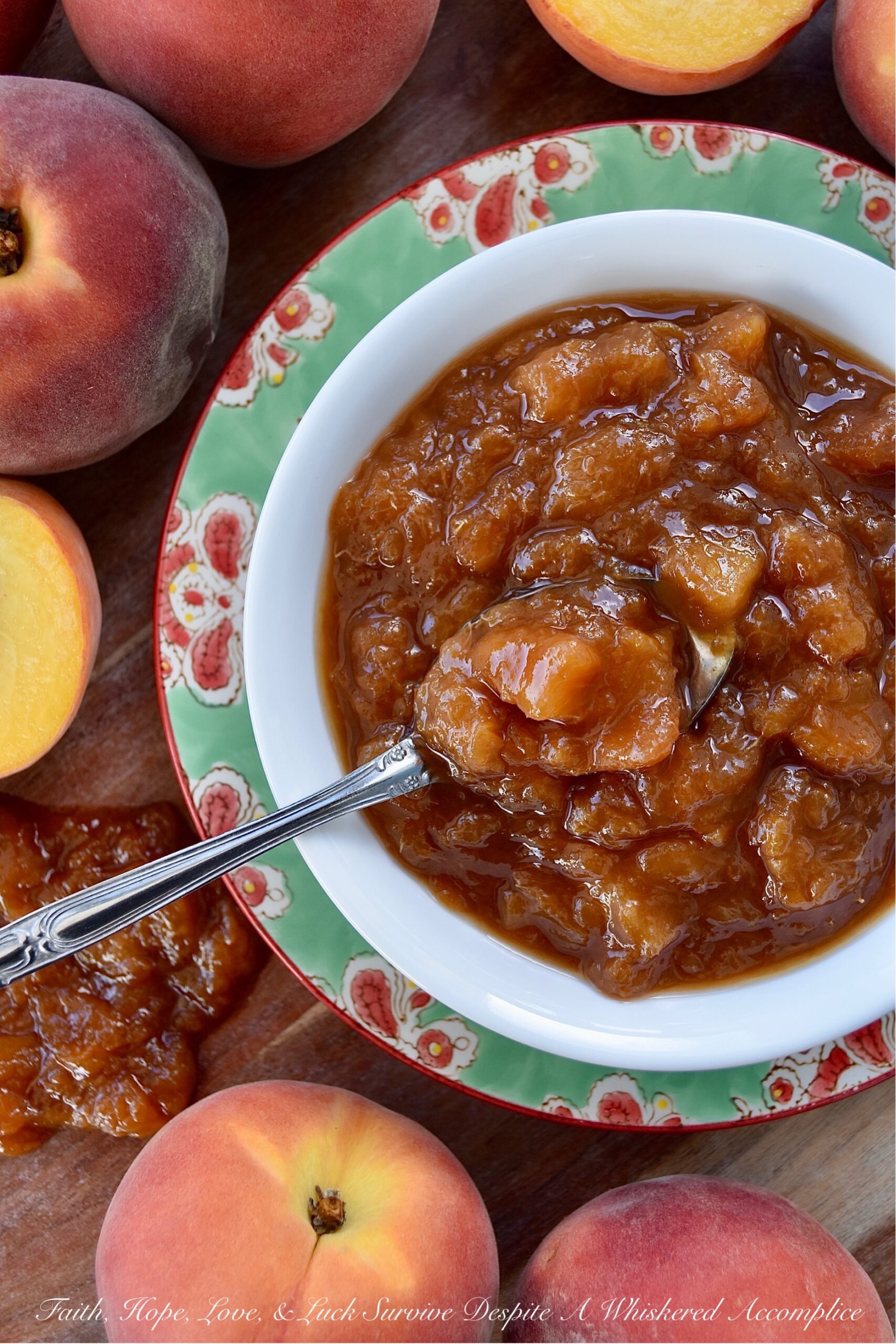 Brown Sugar Balsamic Summer Peach Sauce