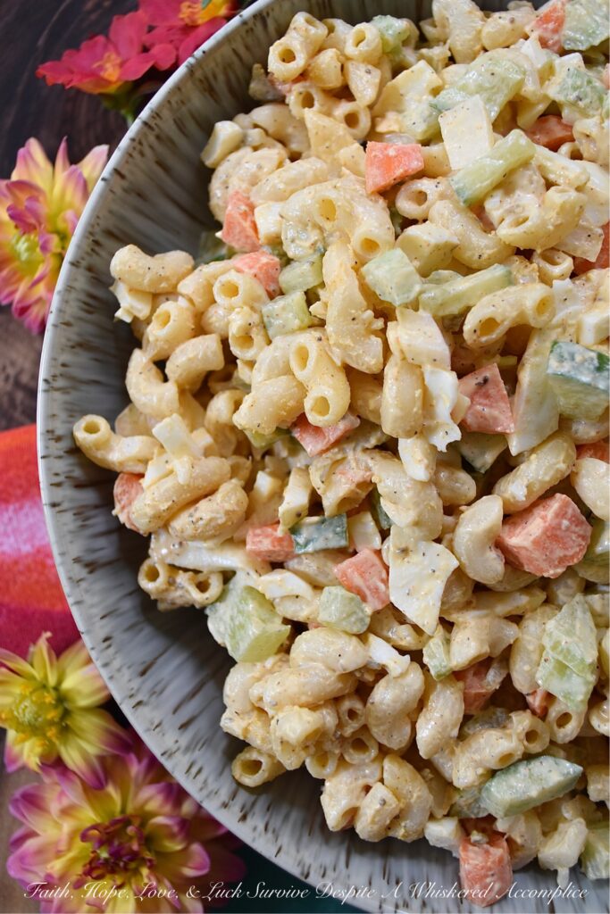 The Best Creamy Classic Macaroni Salad - If you're looking for a mayonnaise-based pasta salad that everyone will love, then this classic macaroni salad recipe is just what you need. The pasta is tender, the vegetables are crisp, and the sauce is creamy and flavorful. It's the perfect side dish for almost any occasion and without a doubt will most likely become your new go-to macaroni salad recipe.