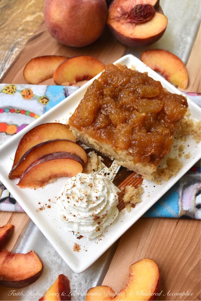 Butter Cake Mix Summer Peach Shortcake - Summer dessert doesn’t get much easier than this amazingly delicious peach shortcake, made using a butter recipe yellow cake mix. It’s light, airy, and insanely moist. And, it’s topped with a sweet homemade peach sauce that can be made in minutes from fresh summer peaches. By itself, this cake is absolutely drool-worthy, but don’t be afraid to try it with whipped cream or ice cream if you’re feeling a little bit over-the-top.