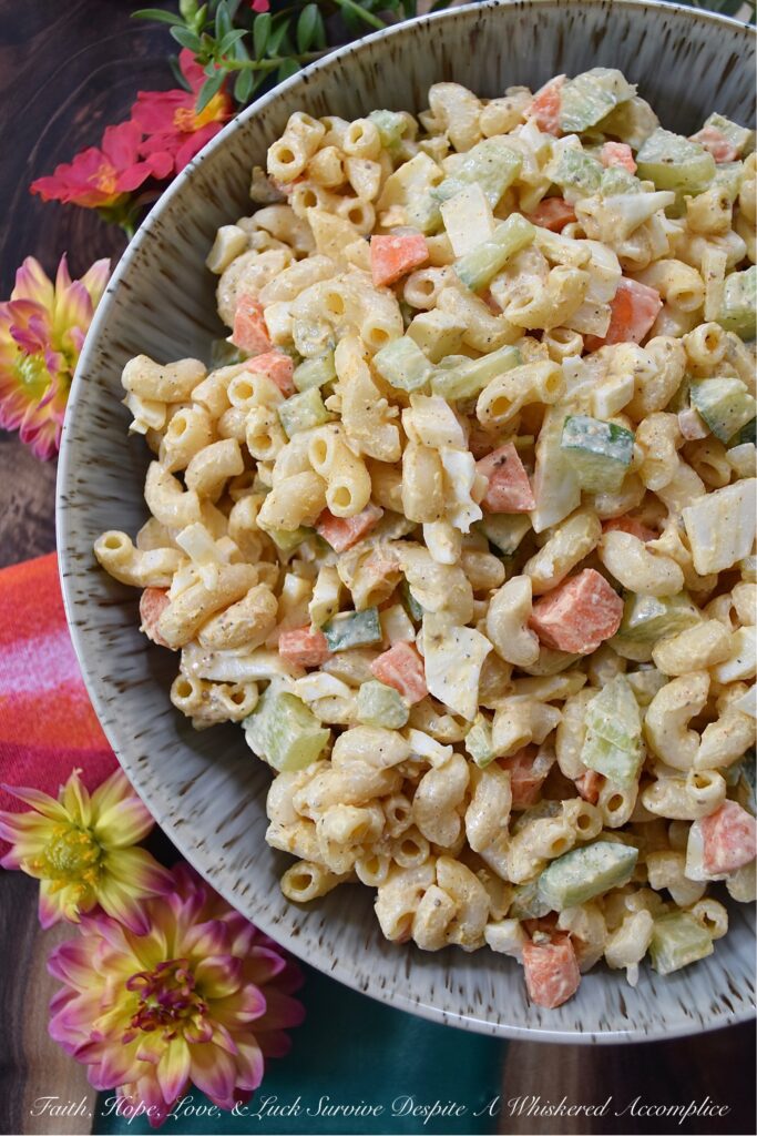 The Best Creamy Classic Macaroni Salad - If you're looking for a mayonnaise-based pasta salad that everyone will love, then this classic macaroni salad recipe is just what you need. The pasta is tender, the vegetables are crisp, and the sauce is creamy and flavorful. It's the perfect side dish for almost any occasion and without a doubt will most likely become your new go-to macaroni salad recipe.