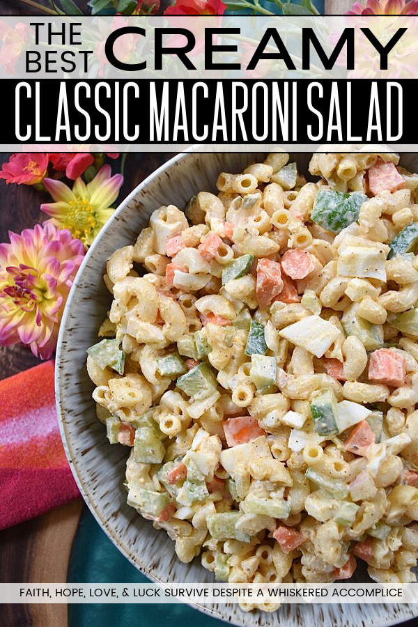 The Best Creamy Classic Macaroni Salad - If you're looking for a mayonnaise-based pasta salad that everyone will love, then this classic macaroni salad recipe is just what you need. The pasta is tender, the vegetables are crisp, and the sauce is creamy and flavorful. It's the perfect side dish for almost any occasion and without a doubt will most likely become your new go-to macaroni salad recipe.