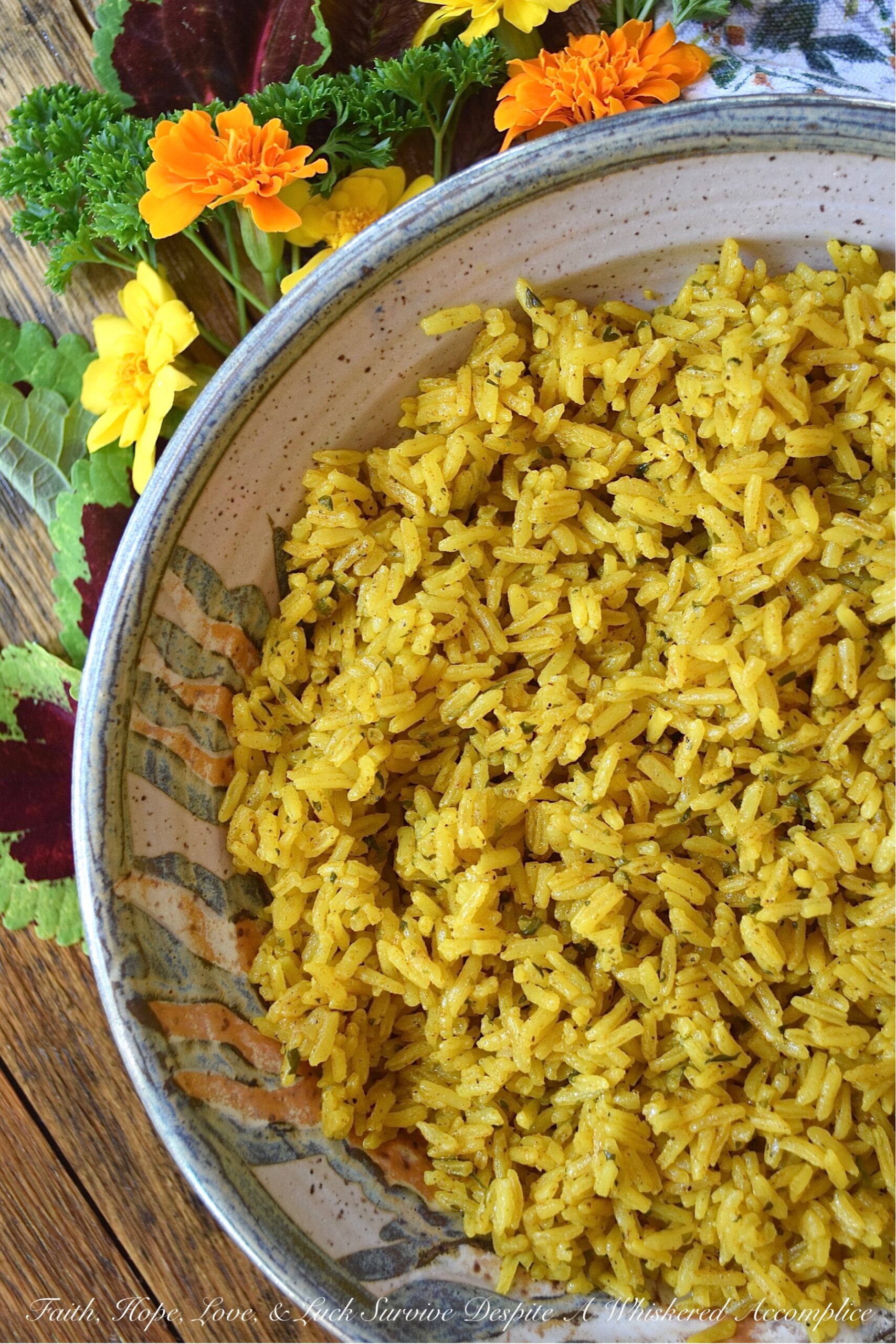 Simple Weeknight Stovetop Turmeric Rice