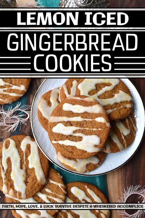 Lemon Iced Gingerbread Cookies - These lemon iced gingerbread cookies are a cookie lover’s dream come true because they’ve got pretty much everything going for them. They’re soft, chewy, sweet, salty, and have a lovely spicy ginger kick. And, once they’re topped with a fresh lemon zest and juice-infused icing, they’re just as gorgeous as they are sweet and citrusy.