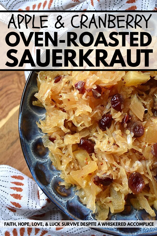 Apple & Cranberry Oven-Roasted Sauerkraut - This sweet and sour one-dish recipe is one that will help you navigate mealtime on almost any busy weeknight. Not only is it the perfect side dish for any type of pork or sausage, but it also pairs extremely well with mashed potatoes. And, thanks to an apple, a few dried sweetened cranberries, and a touch of brown sugar, this oven-roasted sauerkraut has just the right amount of sweetness to help balance out its naturally sour flavor.