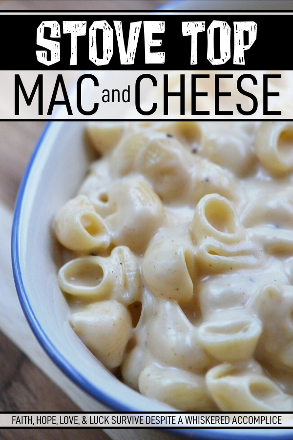 Stove Top Mac and Cheese - This stove-top mac and cheese is simple and has lots of flavor from its ground chipotle chile, as well as its grated white cheddar and manchego cheeses. You can use your favorite pasta to make this side dish, however, I choose to use conchiglie pasta for this macaroni and cheese because its shape allows more melted cheese to pool inside.