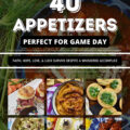 40 Appetizers Perfect for Game Day - When it comes to game day, no one wants to take time out during the big football game to sit down for a large meal. Snacks and appetizers are so much more convenient. This recipe round-up features 40 amazingly delicious appetizers you and your guests can enjoy while cheering on your favorite team.