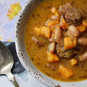 Unique & Creative Cajun Recipes for Mardi Gras - When it comes to Mardi Gras food, po' boy sandwiches, jambalaya, and shrimp étouffée are the norm. However, this unique Mardi Gras recipe round-up is a bit more creative. You'll find recipes like muffuletta empanadas and king cake croissants, not to mention several Cajun soup, stew, and chowder recipes. If you're looking for unique and creative Cajun Mardi Gras recipes, we've totally got you covered.