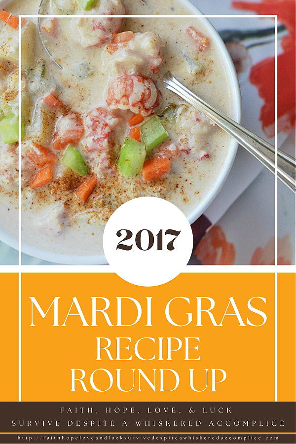 Mardi Gras 2017 Recipe Round Up - Looking for a few great Cajun recipes to celebrate Mardi Gras this year? If so, we've got you covered with this Mardi Gras 2017 recipe round-up. Throw on some beads, grab some Cajun seasoning, and let's get this holiday started.
