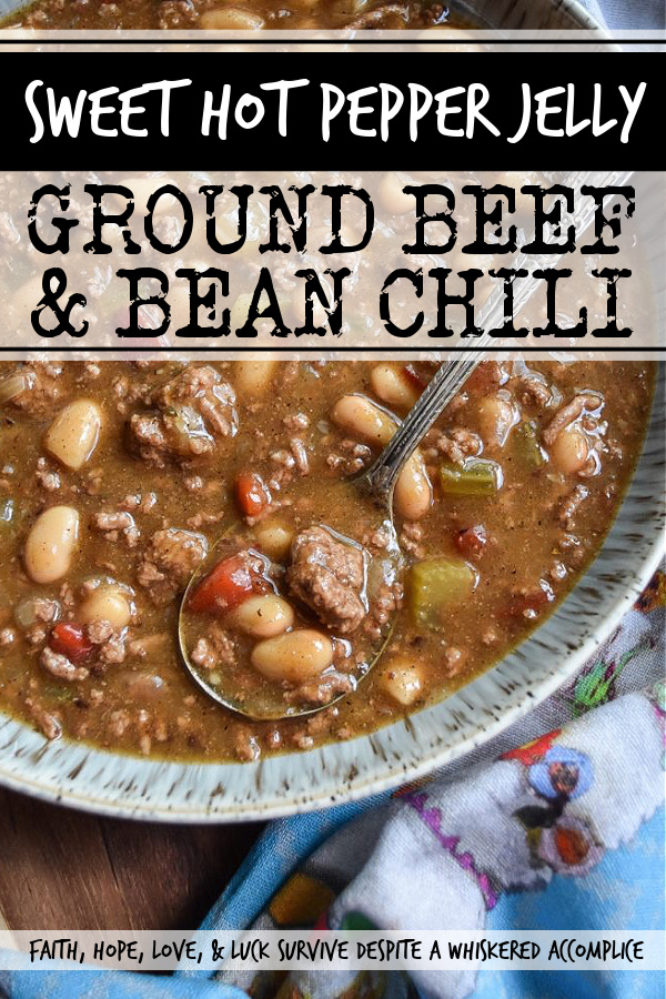 Sweet Hot Pepper Jelly Ground Beef & Bean Chili - A perfect bowl of chili often depends on just the right blend of sweetness and spiciness. In this recipe, pepper jelly is the key ingredient that gives this particular ground beef and bean chili its unique sweet and spicy flavor. Make sure to give this recipe a go for your next chili cook-off and see just how much of a winner it is. Sweet, spicy, flavorful, and irresistible. Everyone will love it.