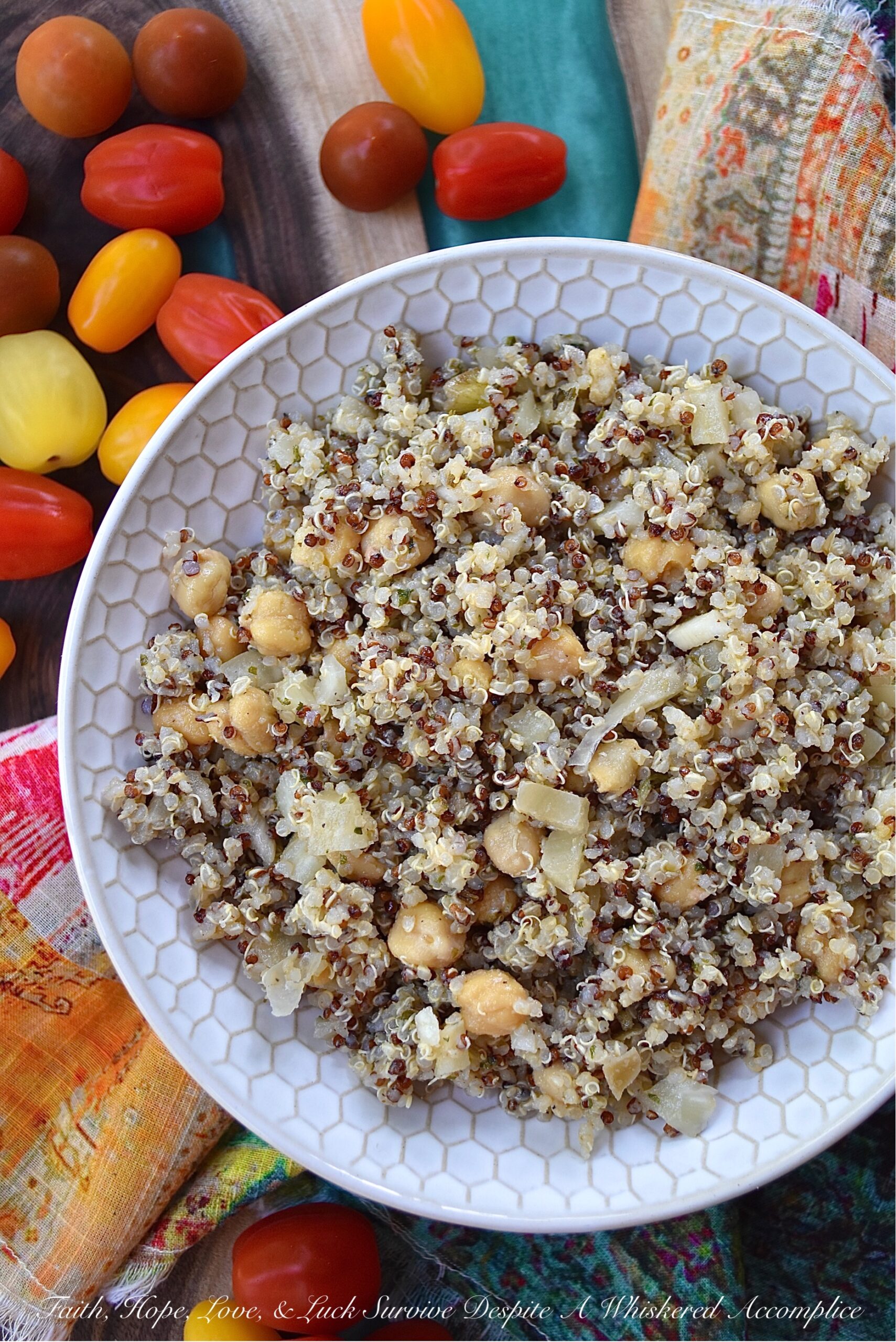 Quinoa Salad with Fennel & Garbanzo Beans
