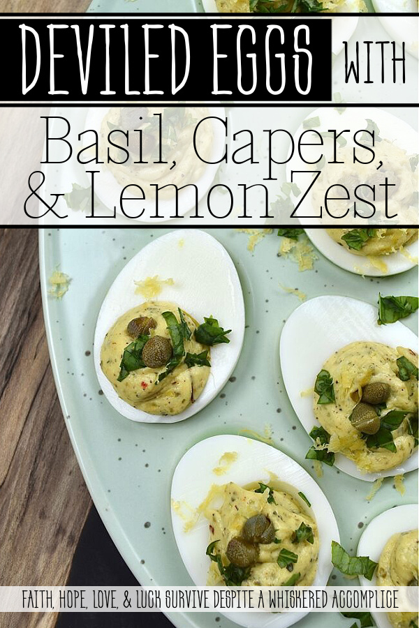 Deviled Eggs with Basil, Capers, & Lemon Zest - If you're looking to impress your guests with a delicious and unique appetizer, you can't go wrong with these deviled eggs. With the addition of fresh basil, capers, and lemon zest, they're sure to be the hit of the party. They're refreshing and have a hint of salt, with a touch of herby goodness that makes them simply irresistible. Your guests will be begging for the recipe.