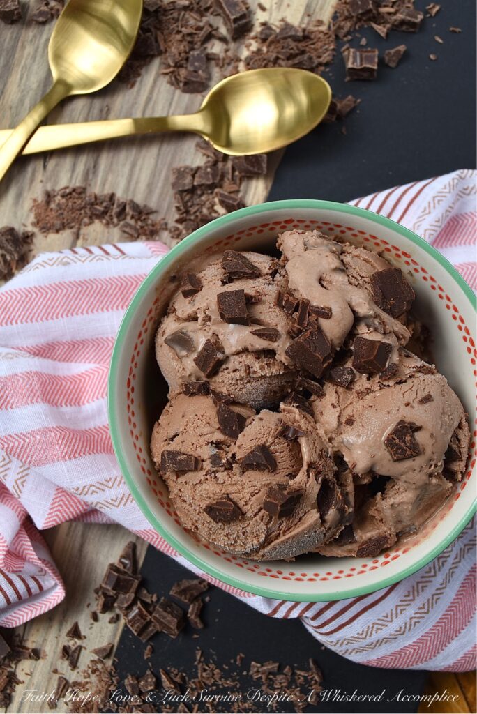 Triple Chocolate Ricotta Ice Cream - Not only is ice cream made with ricotta cheese super flavorful, but it also has a creamy texture that just can't be beaten. You're going to absolutely fall in love with this rich, thick, and extremely decadent triple chocolate summer ice cream. Fair warning, you're not going to want to quit eating it once you start.