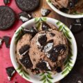 Cookies & Cream Chocolate Ricotta Ice Cream - This creamy chocolate ricotta ice cream is practically overflowing with crushed chocolate sandwich cookies, making it a true dream come true frozen treat for any cookies and cream aficionado. And, one thing's for sure, since its creamy ricotta base is infused with rich cocoa powder and melted milk chocolate, giving it a deep, super-chocolaty flavor, this kicked-up classic flavor is sure to become an instant new cookies and cream ice cream favorite.
