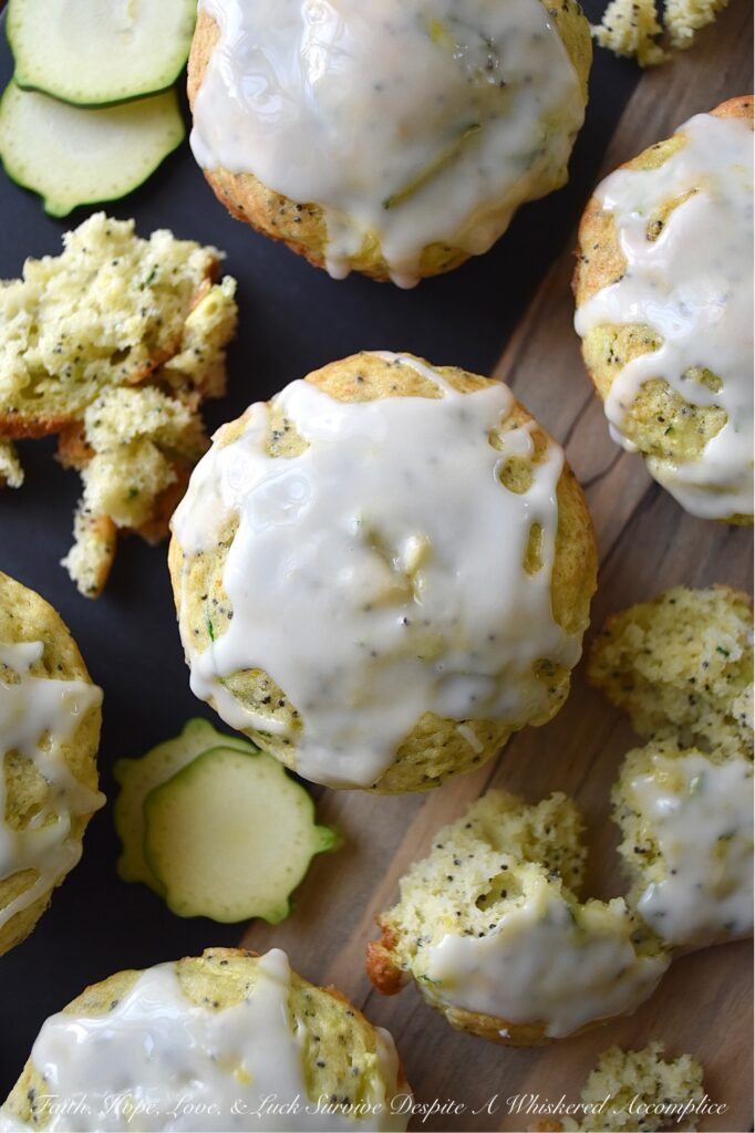 Lemon Poppy Seed Zucchini Bread Muffins - When you have an abundance of zucchini in your garden, don't let it go to waste. Instead, make these delicious lemon poppy seed zucchini bread muffins. They're super easy to make and are a great way to use up a little bit of that fresh summer zucchini. Plus, they're topped with a sweet and tangy lemon glaze that really takes them to the next level.