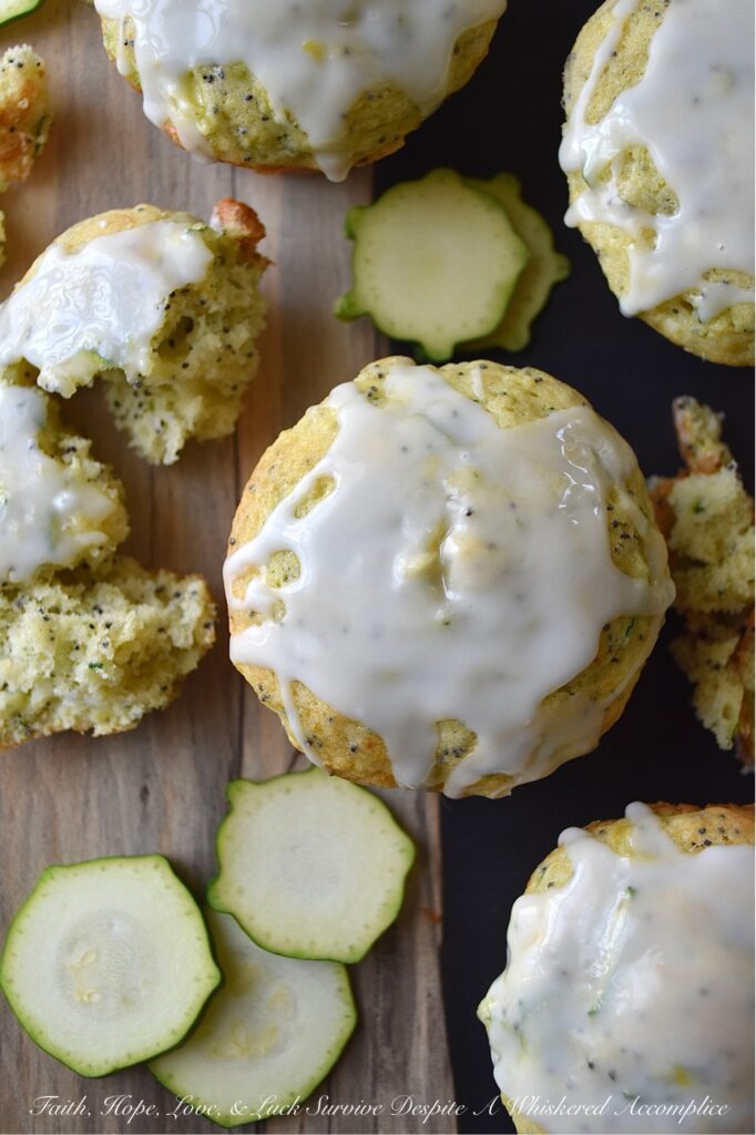 Lemon Poppy Seed Zucchini Bread Muffins - When you have an abundance of zucchini in your garden, don't let it go to waste. Instead, make these delicious lemon poppy seed zucchini bread muffins. They're super easy to make and are a great way to use up a little bit of that fresh summer zucchini. Plus, they're topped with a sweet and tangy lemon glaze that really takes them to the next level.