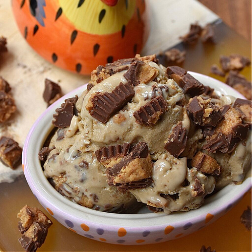 Peanut Butter Cup Coffee Ice Cream - 10 Must-Make Summer Ice Cream Recipes - There's no better time of year to enjoy a bowl of ice cream than during the hot summer months of June, July, and August. And when that ice cream's homemade, it's even more enjoyable. So, break out the ice cream machine and get ready to churn an unforgettably rich and creamy frozen dessert treat to help you survive the scorching summer heat.