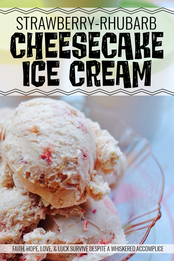 Strawberry-Rhubarb Cheesecake Ice Cream - When you have a jar of strawberry-rhubarb preserves on hand, you definitely need to make this cheesecake ice cream. The addition of lemon gives this fruity ice cream a nice tangy flavor and the cream cheese adds a decadent creamy texture that really takes this frozen treat to the next level.