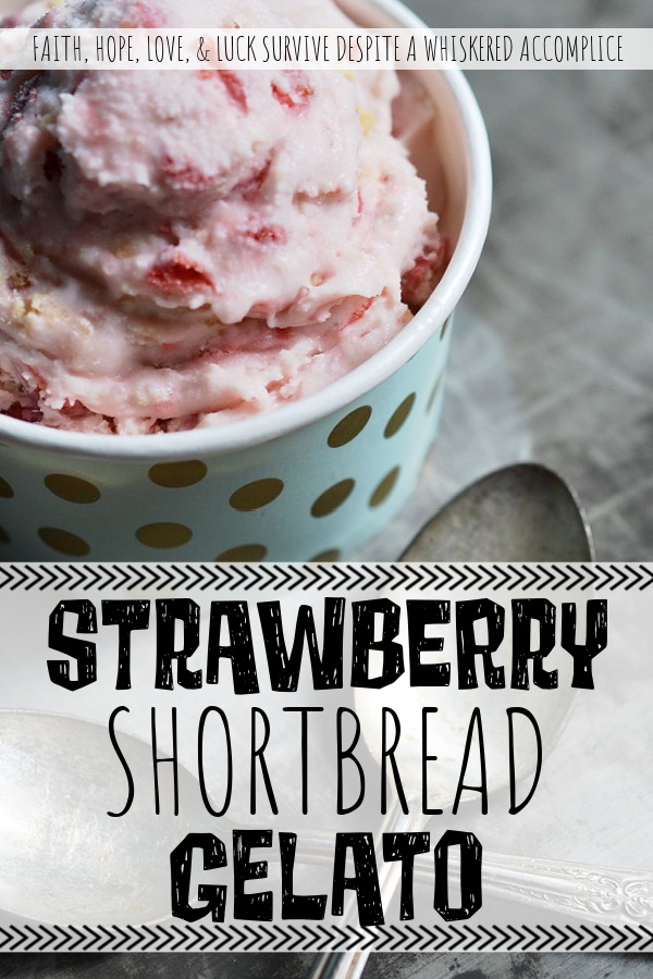 Strawberry Shortbread Gelato - There's nothing quite like creamy homemade frozen strawberry gelato on a hot summer day. And to make it even better, why not add some crumbled shortbread for a delightful crunch? It's the perfect way to beat the heat and indulge in a sweet treat that's both refreshing and satisfying.
