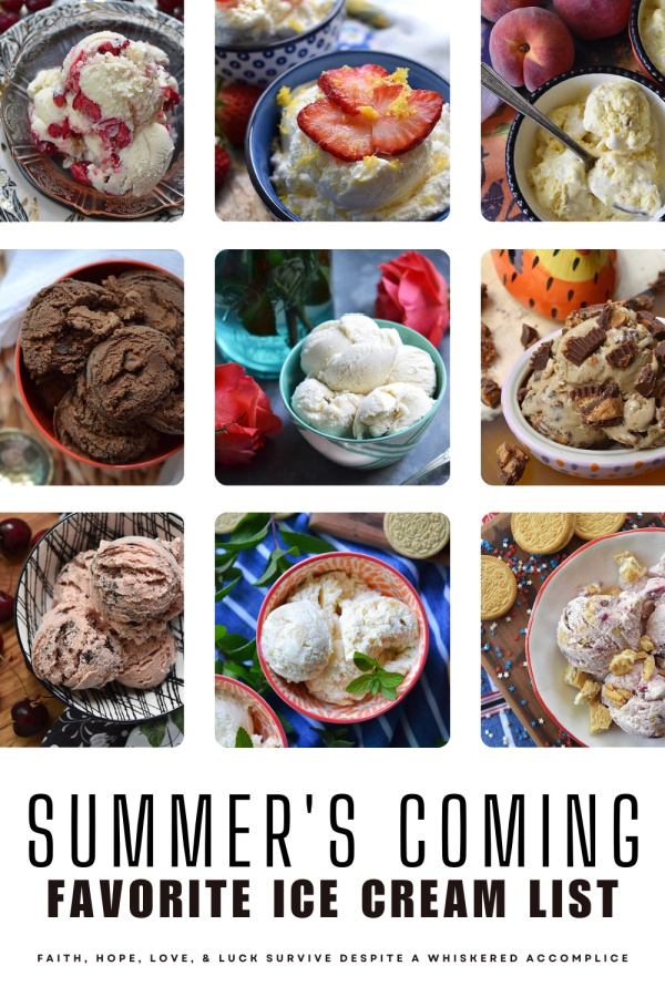 Summer's Coming Favorite Ice Cream List - Summer just isn't summer without lots and lots of ice cream. If you're looking for ice cream recipes to try out this season, our list of ice cream favorites is bound to inspire you to make your own homemade ice cream this summer.