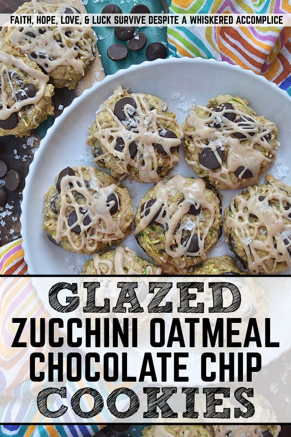 Glazed Zucchini Oatmeal Chocolate Chip Cookies - If you're looking for a tasty way to use up those summer zucchini, these oatmeal chocolate chip cookies are the perfect answer. They're incredibly moist and flavorful, and the addition of a cinnamon glaze gives them an extra boost of sweetness. Top it off with some flaky sea salt, and you've got yourself an irresistible treat. You'll be amazed at how quickly these oatmeal chocolate chip cookies disappear.