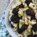 Balsamic Blackberry & Cucumber Salad - This light and refreshing cucumber salad with plump sweet blackberries in a flavorful balsamic vinaigrette is the perfect side dish for almost any meal, and its simplicity makes this salad an easy recipe to enjoy on days when you don't have a lot of time to spend in the kitchen. The crunchy cucumbers, juicy blackberries, and tangy dressing combine together to form an incredibly fresh flavor explosion.
