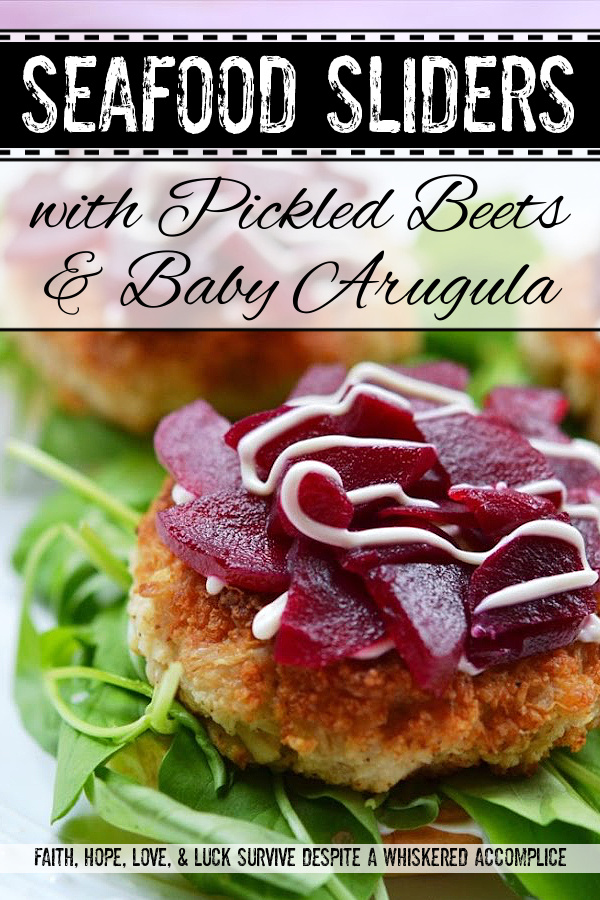 Seafood Sliders with Pickled Beets & Baby Arugula - If you're looking to try something new and exciting, I highly recommend giving these seafood sliders with pickled beets and baby arugula a try. After just one bite, you'll be singing their praises. The combination of fresh seafood, tangy pickled beets, and peppery arugula creates a delicious and unique flavor that is sure to impress your taste buds.