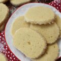 Sparkling Sugar Irish Butter Slice & Bake Cookies - These sparkly slice-and-bake cookies with Irish butter are buttery, crisp, and full of flavor. Everyone will absolutely adore them. They're also fairly easy to make and require very few ingredients. The buttery flavor combined with the sparkle of the white sparkling sugar makes these cookies truly special. They're the perfect addition to any holiday cookie tray or platter.