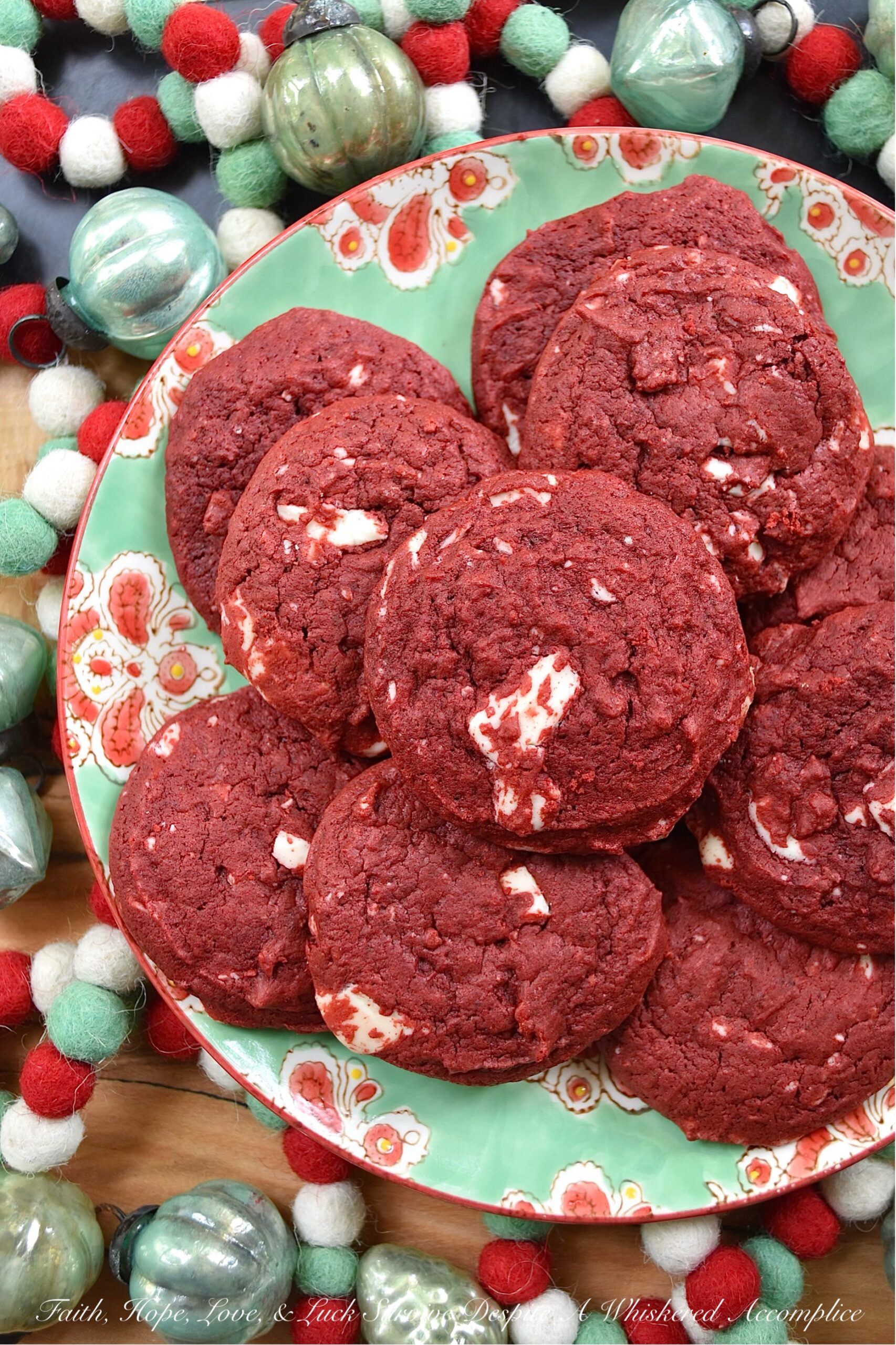 White Chocolate Red Velvet Cake Mix Cookies - Cake mix cookies are a delicious way to enjoy a sweet treat without having to spend a lot of time in the kitchen. These red velvet cake mix cookies are soft, cakey, and absolutely delicious. Plus, the addition of chopped white chocolate to the cookie dough gives these vibrant red velvet cookies a festive red-and-white color combination that's perfect for the holidays.