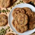 Cinnamon Sugar Pumpkin Crackle Cookies - When it comes to fall, there's nothing quite like a delicious warm batch of chocolate chip pumpkin cookies. These delightfully delicious cookies are filled with miniature chocolate chips and roasted salted pumpkin seeds or pepitas, and then covered in a delightful crunchy cinnamon sugar coating. The result is a seasonal crackle cookie that is soft and chewy on the inside, yet crispy and full of texture on the outside.