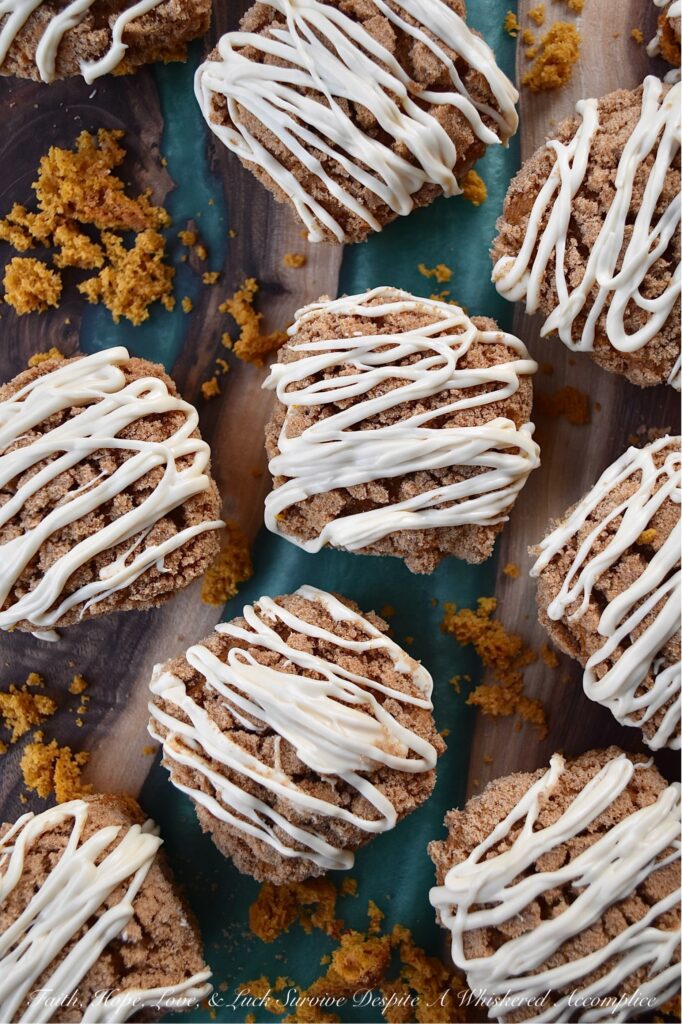 Pumpkin Streusel Breakfast Squares - These breakfast squares are an easy and delicious way to start your day. Whether you make them in a brownie bar pan or a muffin tin, you'll be amazed at the transformation of an ordinary box of spice cake mix into something extraordinary. The sweet pumpkin flavor is enhanced with a cinnamon streusel topping and a decadent powdered sugar drizzle. With the simple ingredients and minimal prep time involved in making these delightful breakfast squares, you'll be sure to have a delicious start to your day.