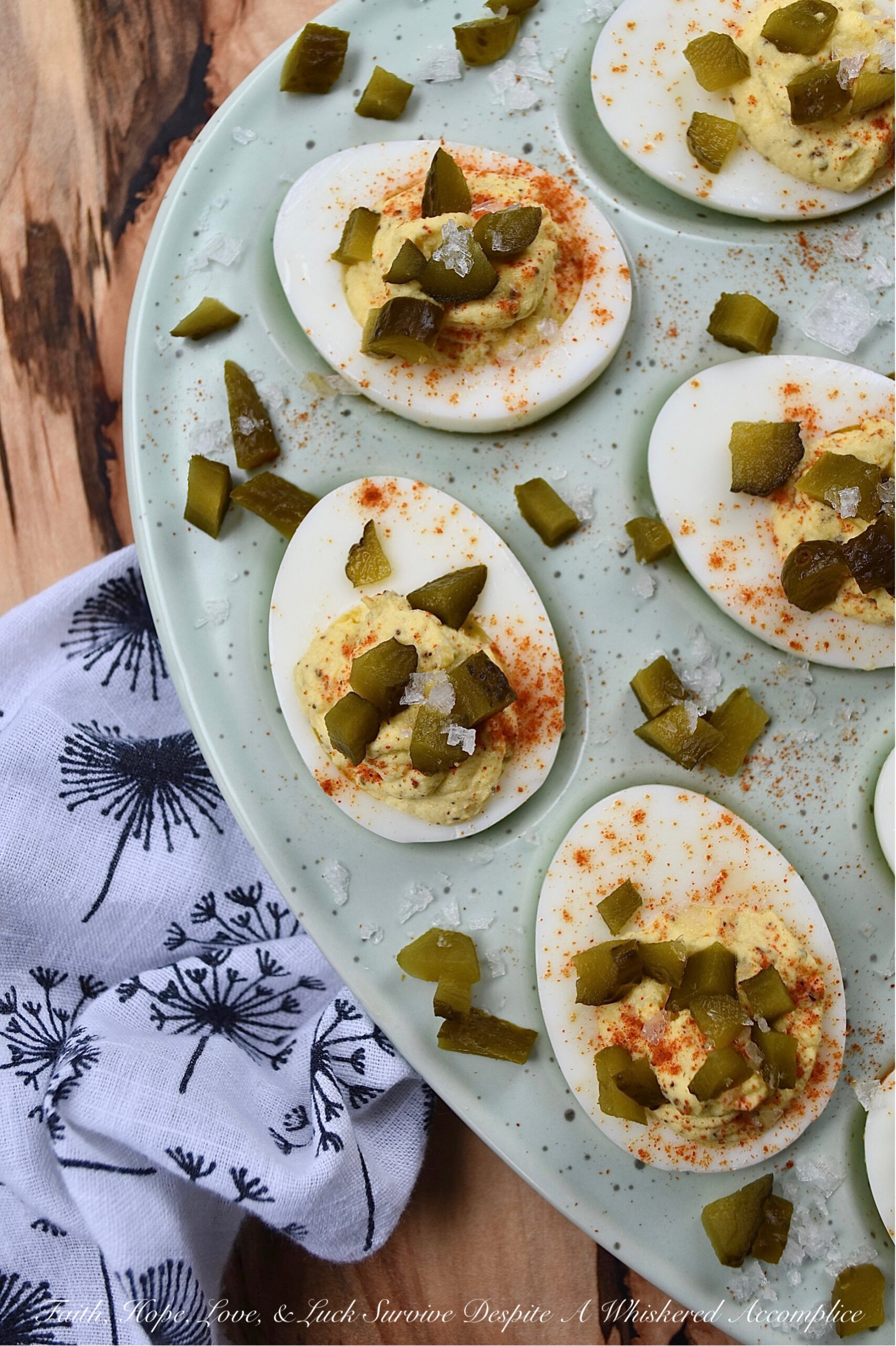 Southern Sweet Pickle Deviled Eggs