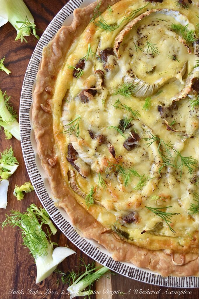 Maple Sausage, Sliced Fennel, & Gouda Quiche - If you’re looking for a delicious savory quiche to add to your menu, then this Maple Sausage, Sliced Fennel, and Gouda Quiche is a must-try. This dish is sure to please with its slightly sweet maple flavor, tender yet slightly crunchy sliced fennel, rich and creamy cheesy egg filling, and flaky buttery crust. Whether you opt for a homemade pie crust or a store-bought one, this quiche is sure to be a hit.