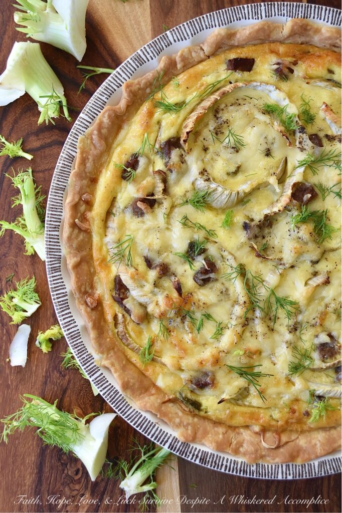 Maple Sausage, Sliced Fennel, & Gouda Quiche - If you’re looking for a delicious savory quiche to add to your menu, then this Maple Sausage, Sliced Fennel, and Gouda Quiche is a must-try. This dish is sure to please with its slightly sweet maple flavor, tender yet slightly crunchy sliced fennel, rich and creamy cheesy egg filling, and flaky buttery crust. Whether you opt for a homemade pie crust or a store-bought one, this quiche is sure to be a hit.