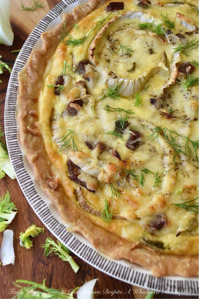 Maple Sausage, Sliced Fennel, & Gouda Quiche - If you’re looking for a delicious savory quiche to add to your menu, then this Maple Sausage, Sliced Fennel, and Gouda Quiche is a must-try. This dish is sure to please with its slightly sweet maple flavor, tender yet slightly crunchy sliced fennel, rich and creamy cheesy egg filling, and flaky buttery crust. Whether you opt for a homemade pie crust or a store-bought one, this quiche is sure to be a hit.