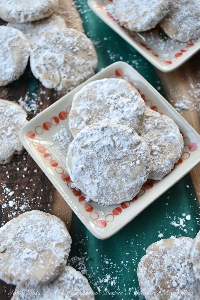 Cinnamon Powdered Sugar Panko Cookies - Panko bread crumbs are the secret ingredient to these cinnamon-flavored powdered sugar cookies. The panko's light and airy texture provides a delightful crunch that perfectly complements the sweetness of the powdered sugar and the subtle hint of ground cinnamon. These buttery cookies are incredibly easy to make and are guaranteed to be an instant crowd-pleaser.