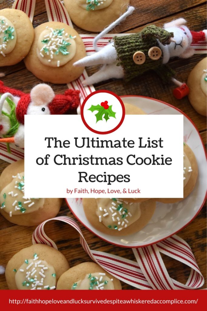 The Ultimate List of Chistmas Cookie Recipes - Christmas is a time for family, friends, and delicious holiday cookies. From classic butter cookies to iced gingerbread cookies, this list of ultimate Christmas cookie recipes has something for everyone. Whether you’re looking for festive colors, unique seasonal ingredients, or just a cookie that’s super easy to make, these Christmas cookie recipes will help you find the perfect cookie for the season.