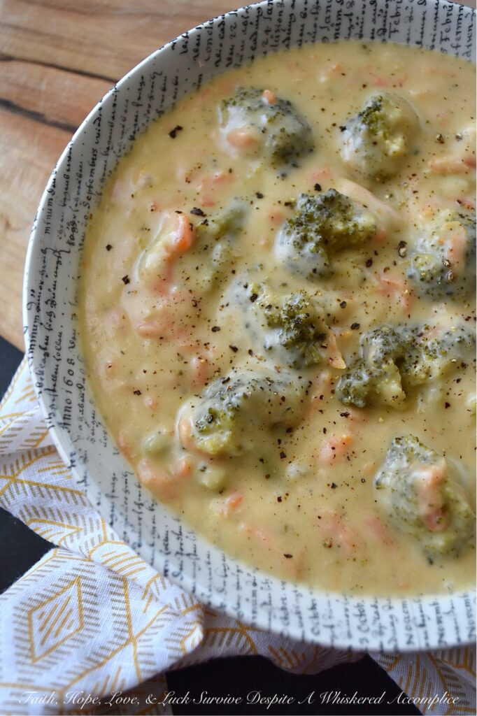 Chunky Broccoli Cheddar Beer Cheese Soup - There's nothing quite like a hearty, chunky one-pot soup to warm you up on a chilly day. This beer cheese soup, made with tender broccoli florets and grated carrots, packs a punch of flavor with the addition of tangy extra sharp cheese, spicy brown mustard, and a bottle of your favorite lager beer. When served with a side of fresh bread, muffins, or biscuits, this soup becomes the ultimate comfort meal.