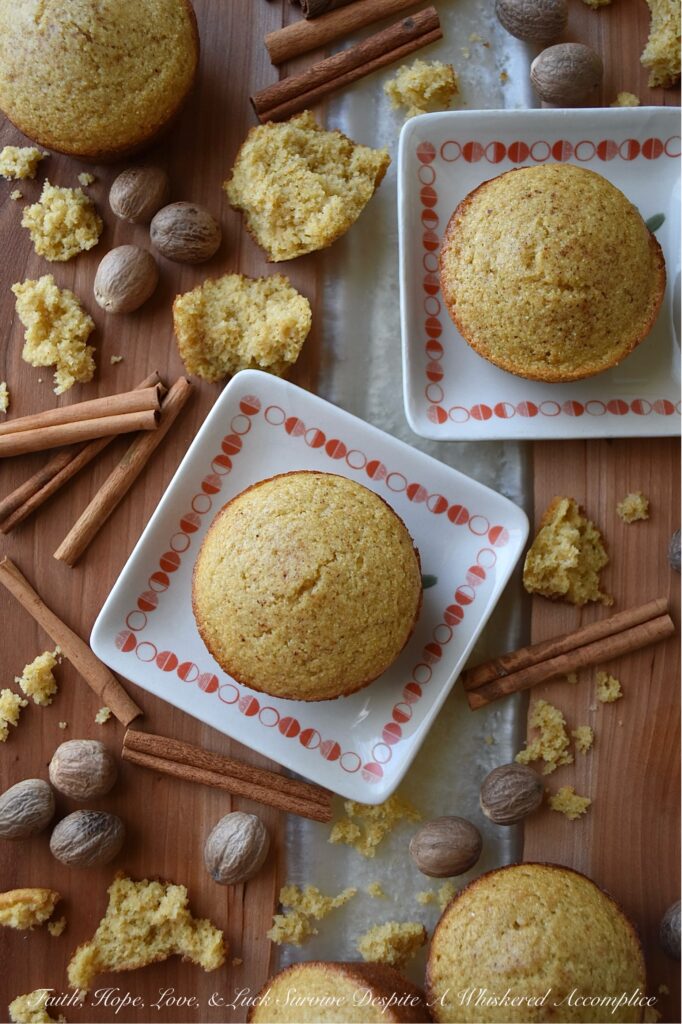 Small-Batch Eggnog Crumbly Cornbread Muffins - If you're looking for a delicious savory and slightly sweet muffin recipe to add to your holiday baking list, look no further than these small-batch cornbread muffins seasoned with eggnog, ground cinnamon, and freshly grated nutmeg. Whether you're serving these crumbly cornbread muffins alongside a warm bowl of soup or simply spreading them with some creamy butter, holiday jam, or apple butter, these muffins are sure to be a hit this holiday season.