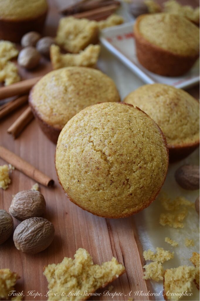 Small-Batch Eggnog Crumbly Cornbread Muffins - If you're looking for a delicious savory and slightly sweet muffin recipe to add to your holiday baking list, look no further than these small-batch cornbread muffins seasoned with eggnog, ground cinnamon, and freshly grated nutmeg. Whether you're serving these crumbly cornbread muffins alongside a warm bowl of soup or simply spreading them with some creamy butter, holiday jam, or apple butter, these muffins are sure to be a hit this holiday season.