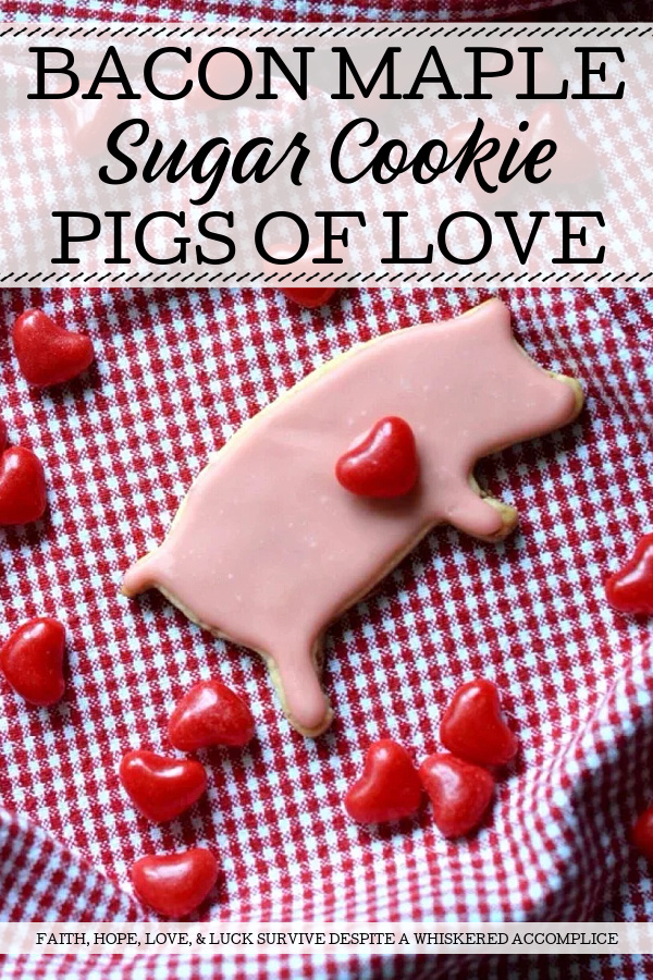 Bacon Maple Sugar Cookie Pigs of Love - These adorable pig-shaped cookies are not only infused with the savory taste of bacon but also have a touch of sweet maple flavoring. And, just in time for Valentine's Day, these cookies even have little cinnamon candy hearts to add an extra dose of adorable whimsy. So forget the traditional chocolates and roses, and give your loved ones the ultimate expression of love, bacon in the form of adorably cute tasty pig-shaped cookies.