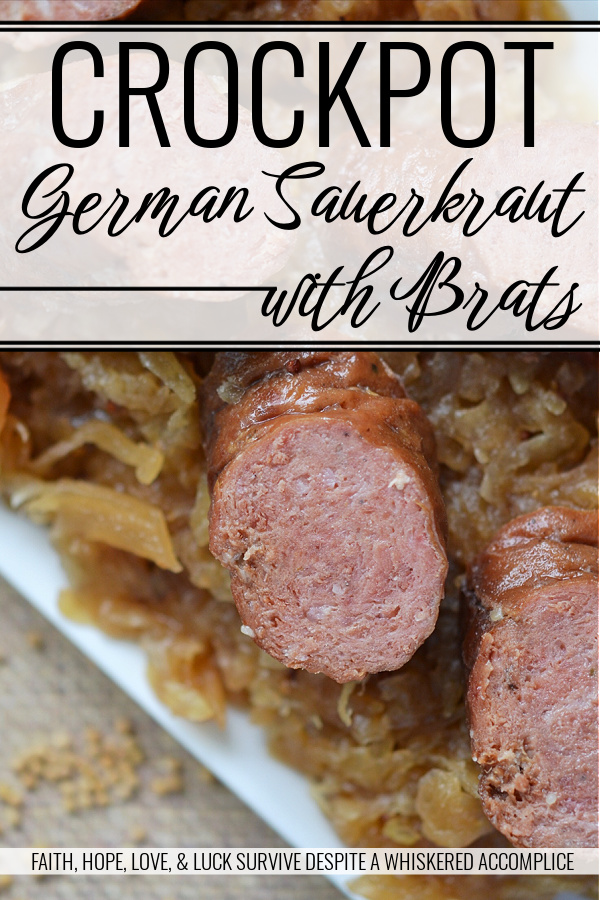Crockpot German Sauerkraut with Brats - If you're looking for a delicious and easy meal to make on a busy weeknight, look no further than this Crockpot German Sauerkraut with Brats. This simple dish combines the tangy flavor of sauerkraut with the sweetness of apples and brown sugar, the kick of Dijon mustard, and a little bit of beer and butter for added flavor and richness. The best part? It all cooks together in a crockpot or slow cooker, making cleanup a breeze.