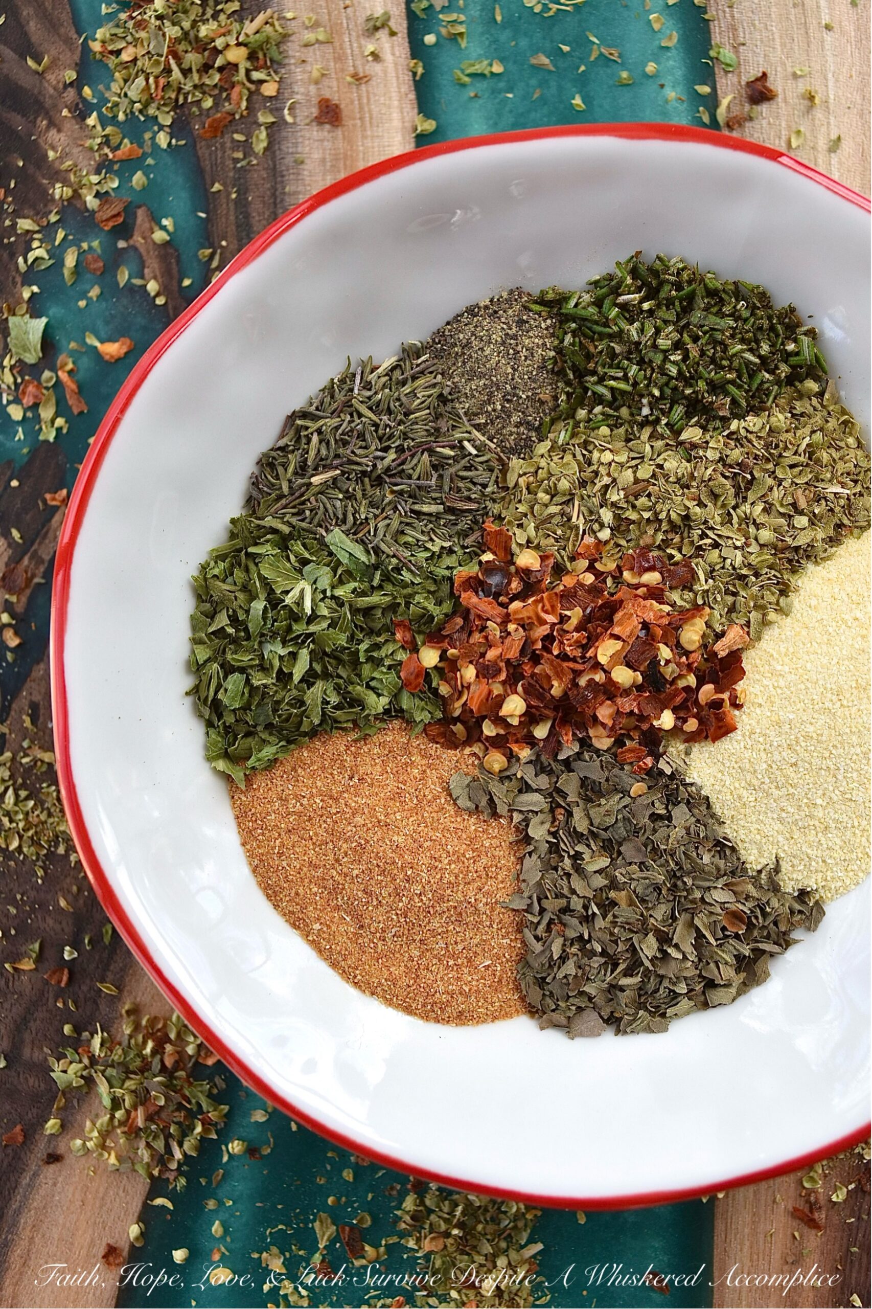 Homemade Italian Herb Seasoning Mix (No-Salt)