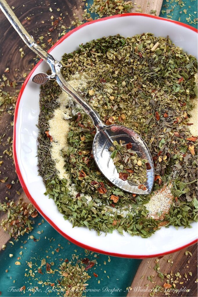 Homemade Italian Herb Seasoning Mix (No-Salt) - Making your own Italian herb seasoning mix is a real game changer, especially when there is no salt added. Not only does it give you the ability to control the salt content in your recipes, but it also allows you to customize the blend of herbs and spices to your liking. If you're crazy about garlic, add more garlic powder. If you prefer food a little bit spicier, add additional crushed red pepper flakes. The best part about this homemade seasoning is that it only takes a few minutes to make and can be stored for use in all of your favorite Italian recipes.