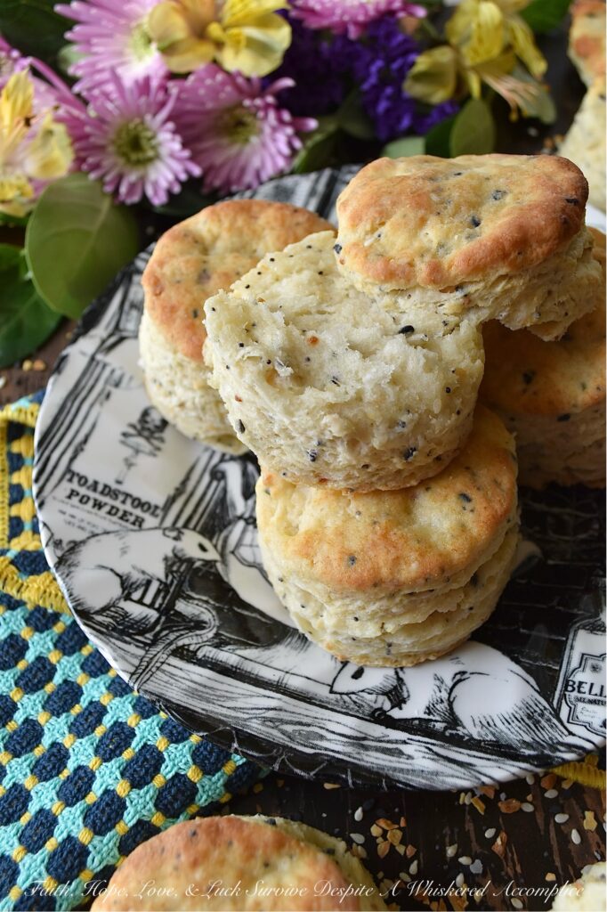Buttery Everything Bagel Seasoning Biscuits - Are you ready to take your biscuit game to the next level? Look no further than this delicious and buttery biscuit recipe. Made with everything bagel seasoning and simple pantry ingredients, these biscuits are the perfect balance of crispy and flaky on the outside, and soft and tender on the inside. The addition of butter, garlic, and onion, along with sesame and poppy seeds, adds a burst of flavor to every bite. These biscuits are both easy to prepare and irresistibly tasty, so get ready to treat yourself to some buttery everything bagel seasoning biscuit amazingness.