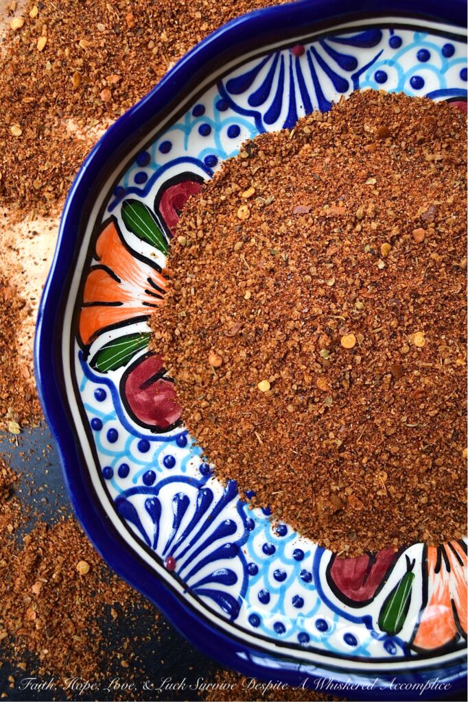Homemade Taco Seasoning - Why buy pre-mixed taco seasoning when you can make it at home in just a few minutes? You'll love having some on hand for any time you feel like adding a little bit of Mexican flavor to your recipes and you'll also love that it has way less sodium than most store-bought versions.