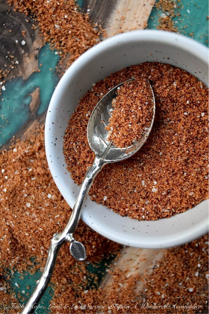 7-Ingredient Sweet Chili Grill Seasoning & Rub - When it comes to grilling, having the perfect seasoning at your fingertips can make all the difference. With a perfectly balanced combination of light brown sugar, chili powder, kosher salt, paprika, onion powder, finely ground black pepper, and garlic powder, this grill seasoning and rub delivers a slightly sweet kick with lots of flavor. Whether you're grilling juicy chicken, succulent pork, fresh seafood, or summer vegetables, this versatile easy-to-make homemade seasoning is an essential money-saving addition to your pantry.