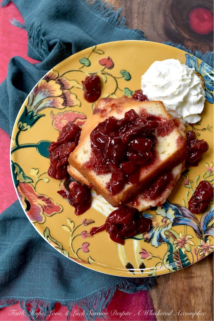 Quick & Easy Fresh Cherry Dessert Sauce - Whether drizzled atop a slice of moist pound cake, spooned over fluffy shortcake, dolloped on top of cornbread, or poured over a scoop of rich and creamy ice cream, this sweet cherry dessert sauce is the perfect accompaniment to your favorite warm-weather desserts. With its perfect blend of fresh cherries, turbinado sugar, balsamic vinegar, and vanilla, this quick and easy fruit sauce is sure to satisfy your summer sweet tooth.