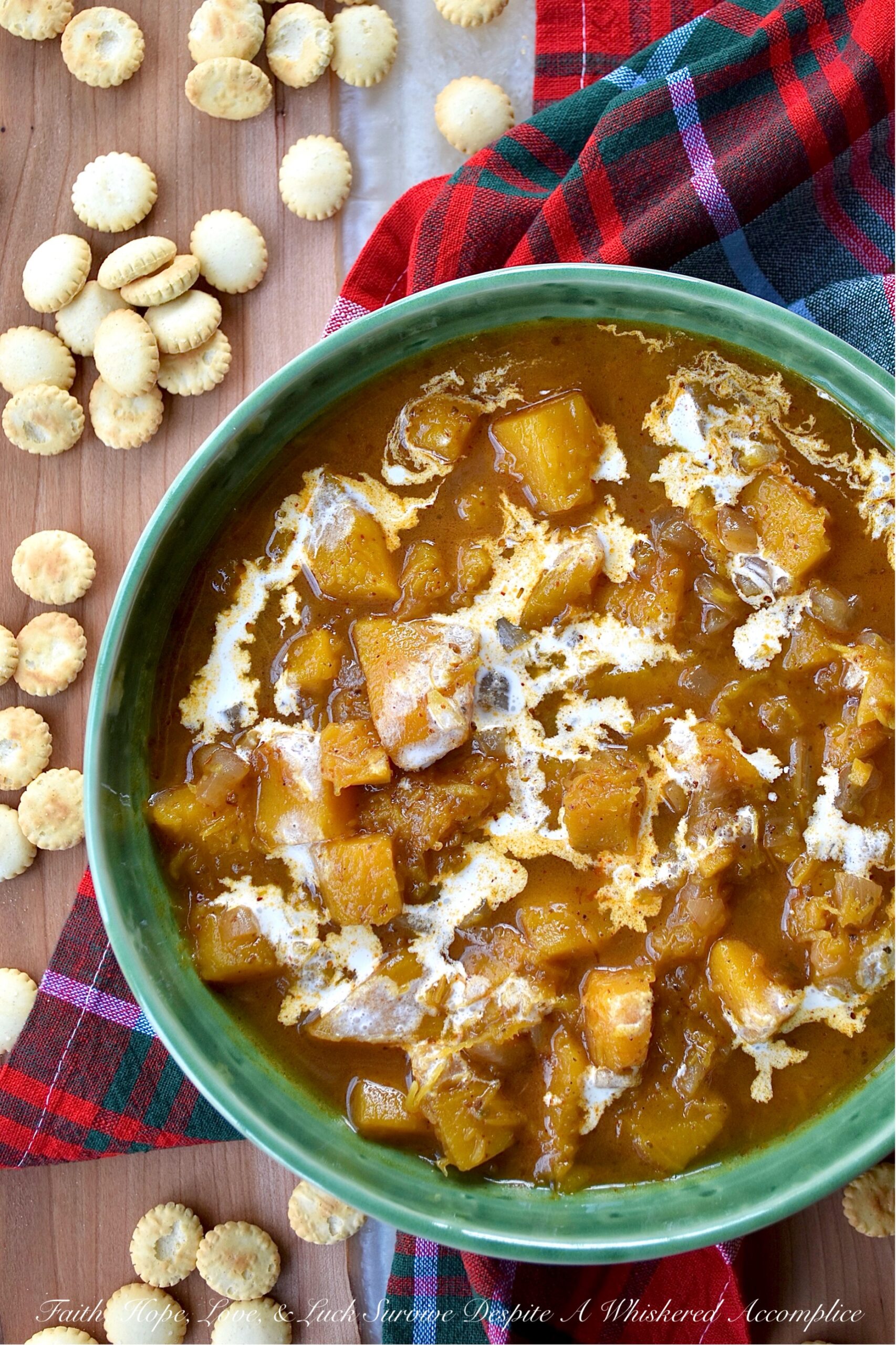 Autumn Chili-Spiced Chunky Pumpkin Soup