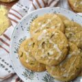 Jalapeño Yellow Cornmeal Brown Sugar Cookies - Cornbread is a classic favorite that pairs wonderfully with hearty soups, zesty chili, or fresh salads. This recipe offers a fun twist on traditional cornbread by transforming it into slightly crunchy, soft, and chewy brown sugar cookies. With a touch of sweet pickled jalapeños, these yellow cornmeal cookies provide just the right amount of spicy kick. They are a delicious and unique alternative to regular cornbread and make a delightful addition to almost any meal.