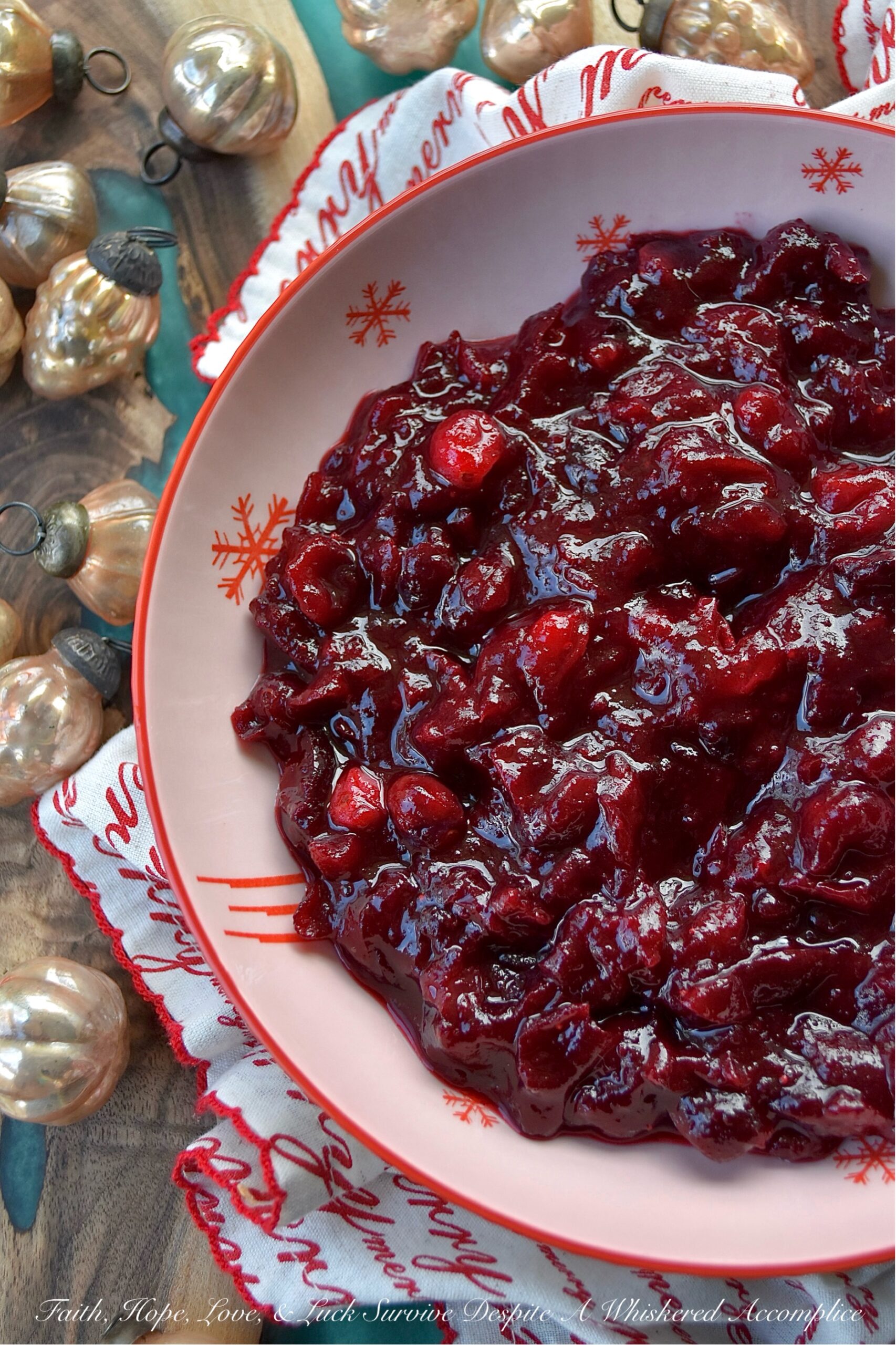 Cherry & Brandy Whole Berry Cranberry Sauce
